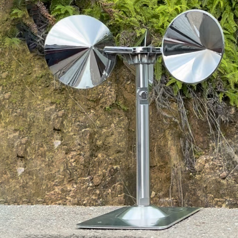 Wind-driven model, circular impeller, double adjustable lever, square base