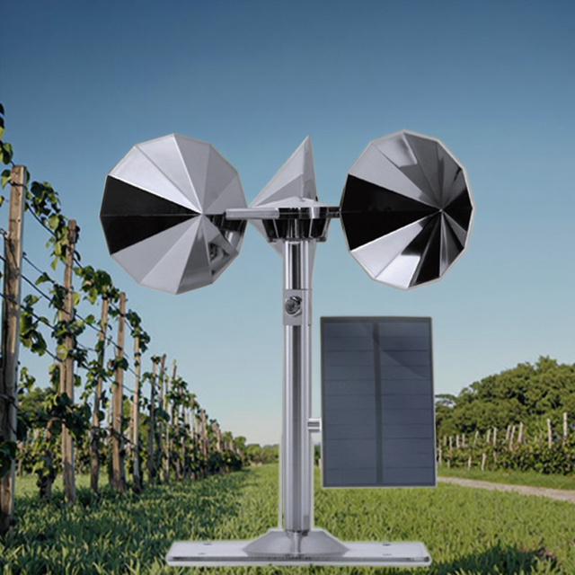 Solar motor driven model, diamond-shaped impeller, double adjustable lever, square bottom plate