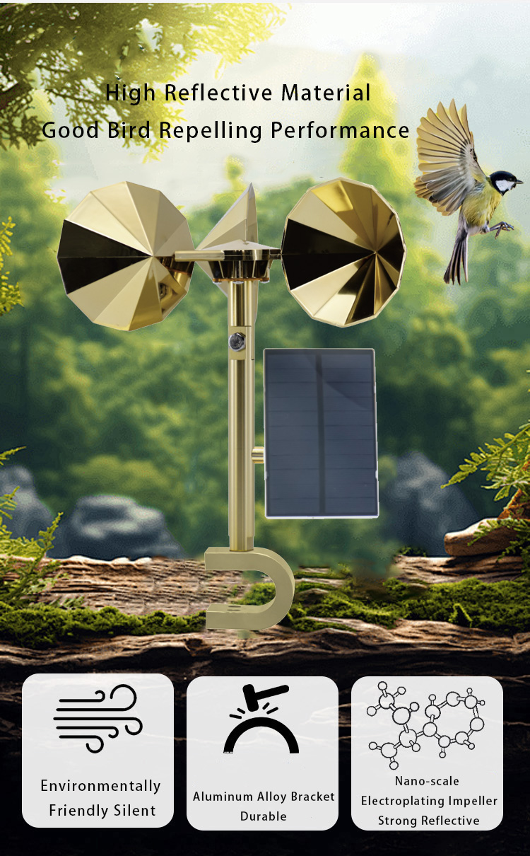 Solar motor driven model, circular impeller, double adjustable rod, U-shaped base