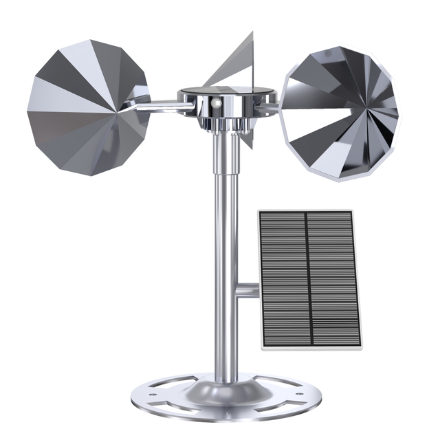Silver infrared solar sensor bird repeller