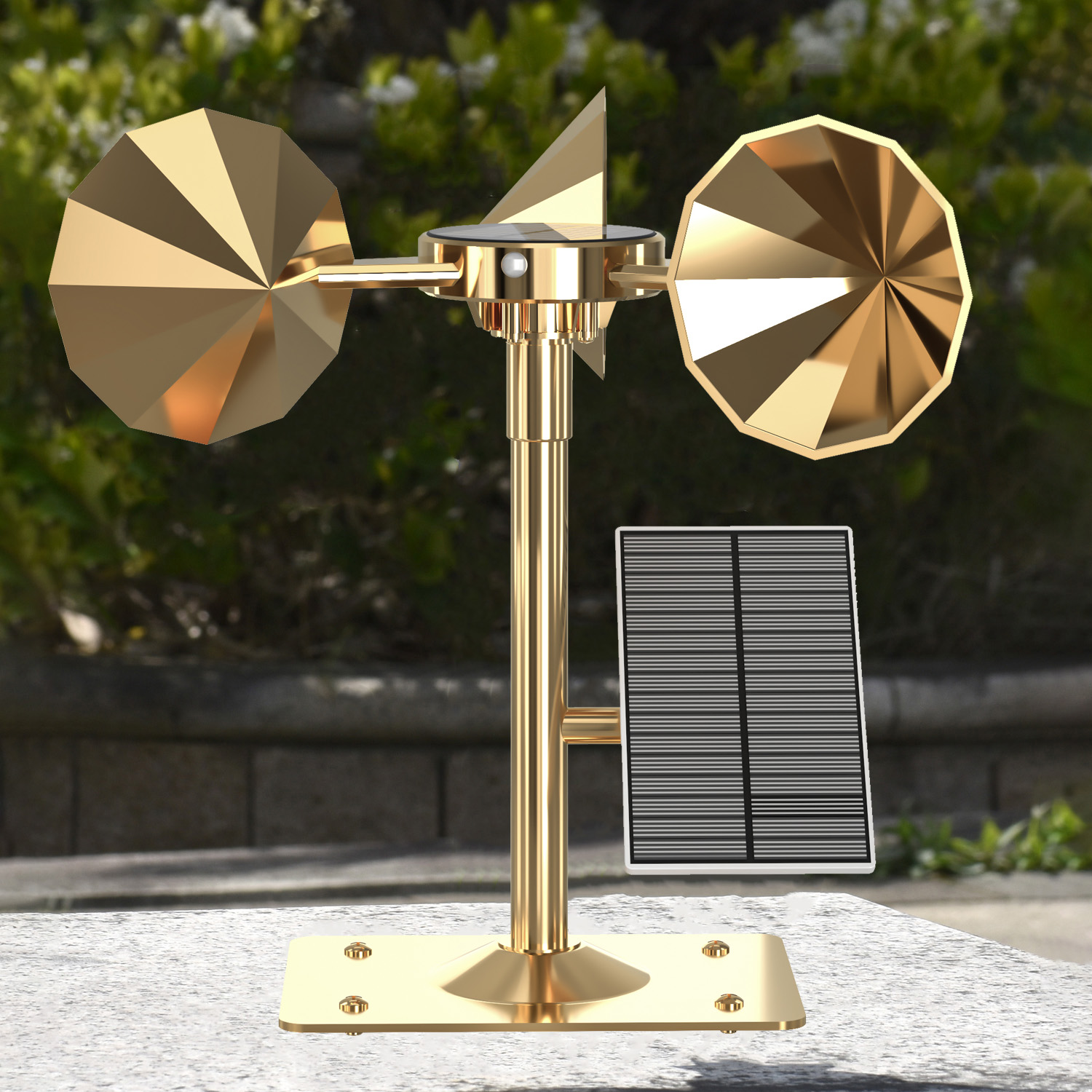 Infrared sensor drive, diamond-shaped impeller, single lever, non-adjustable, square base