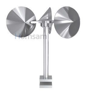 Wind turbine circular impeller non-adjustable U-shaped base
