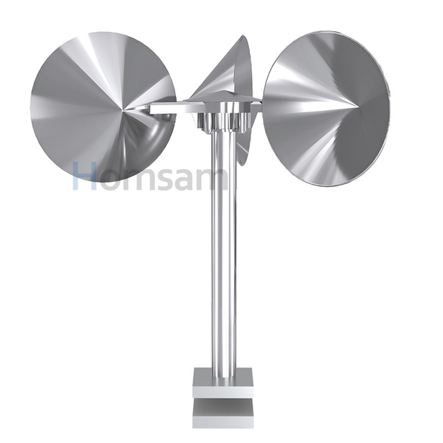 Wind turbine circular impeller non-adjustable U-shaped base