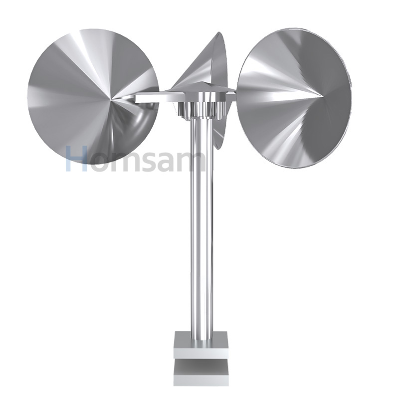 Wind turbine circular impeller non-adjustable U-shaped base