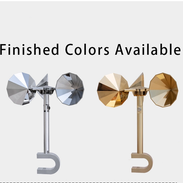 Homsam New Arrival Solar Bird Repeller for Farm Barn Yard Diamond Impeller Solar Motor Drive Bird Repellents 