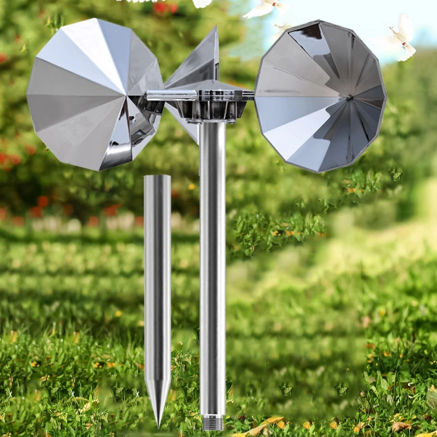 Homsam Wholesale Waterproof design Bird Repellents Wind Driven Bird Deterrents Animal Repeller