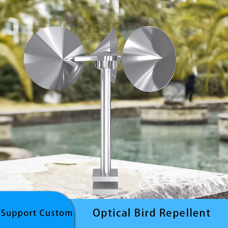 Wind turbine circular impeller non-adjustable U-shaped base