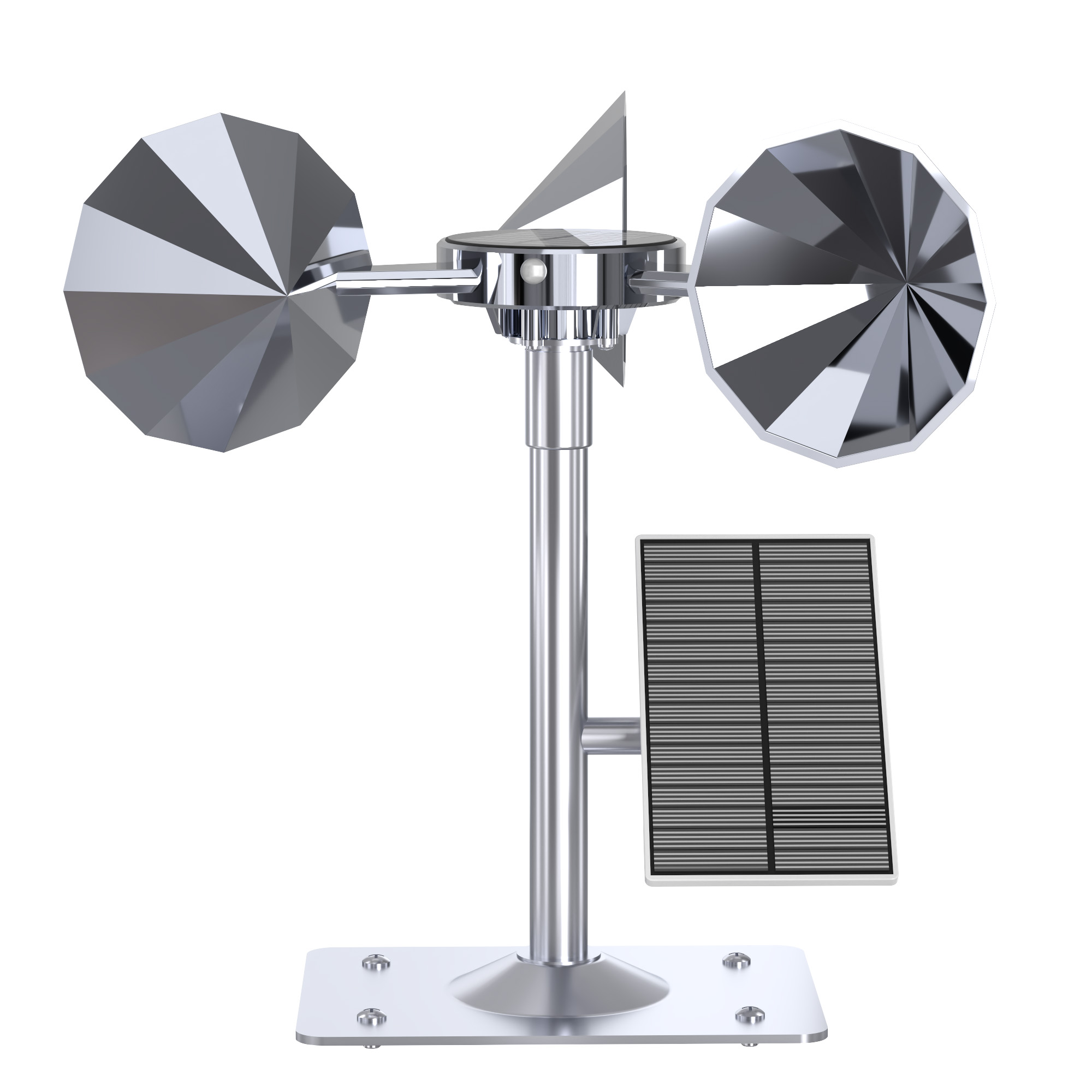 Infrared sensor drive, diamond-shaped impeller, single lever, non-adjustable, square base