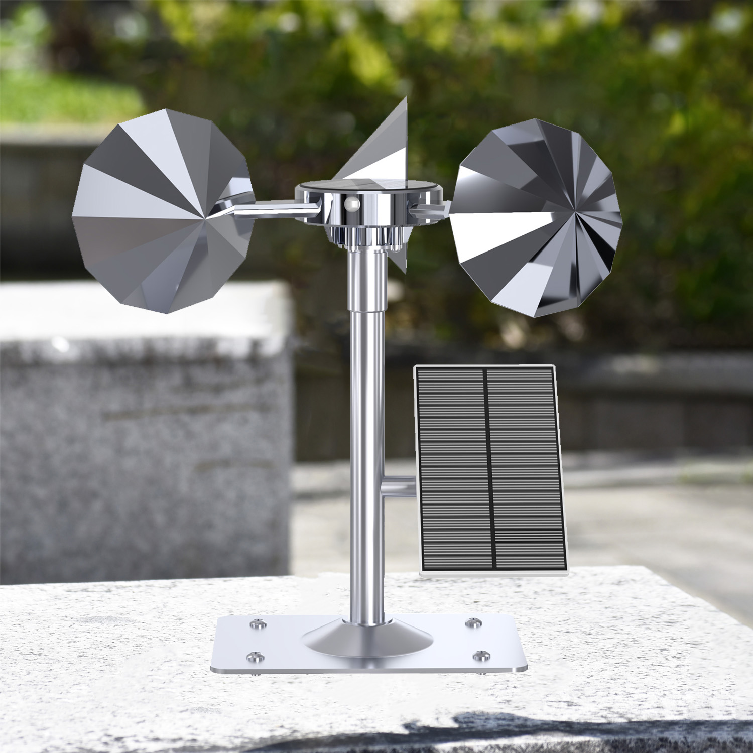 Infrared sensor drive, diamond-shaped impeller, single lever, non-adjustable, square base