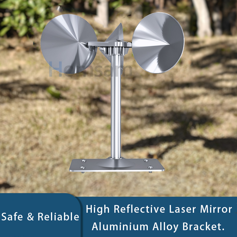 Homsam Effective Outdoor Bird Scare Reflective Device Use in Boats Roofs Gardens Farms Non-adjustable Bird Deterrents