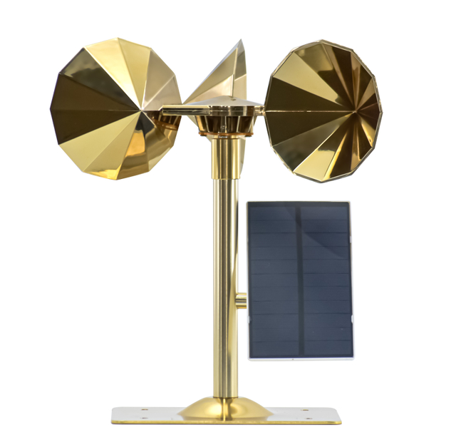 Homsam Reflective Spinning Bird Deterrent Keep Birds Away Solar Motor Drive Bird Repellents for Patio Yard Garden Roof 