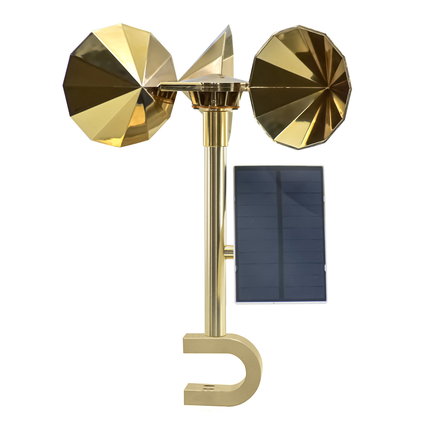 Solar model, diamond-shaped impeller, single lever not adjustable, U-shaped bottom