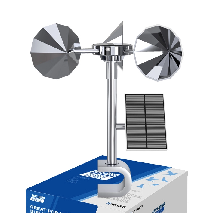 Wholesale Infrared Sensing Bird Deterrent Pigeon Deterrent Keep Bird Away Pigeons Spiral Reflective for Bird Pigeon Decoy Pest Control