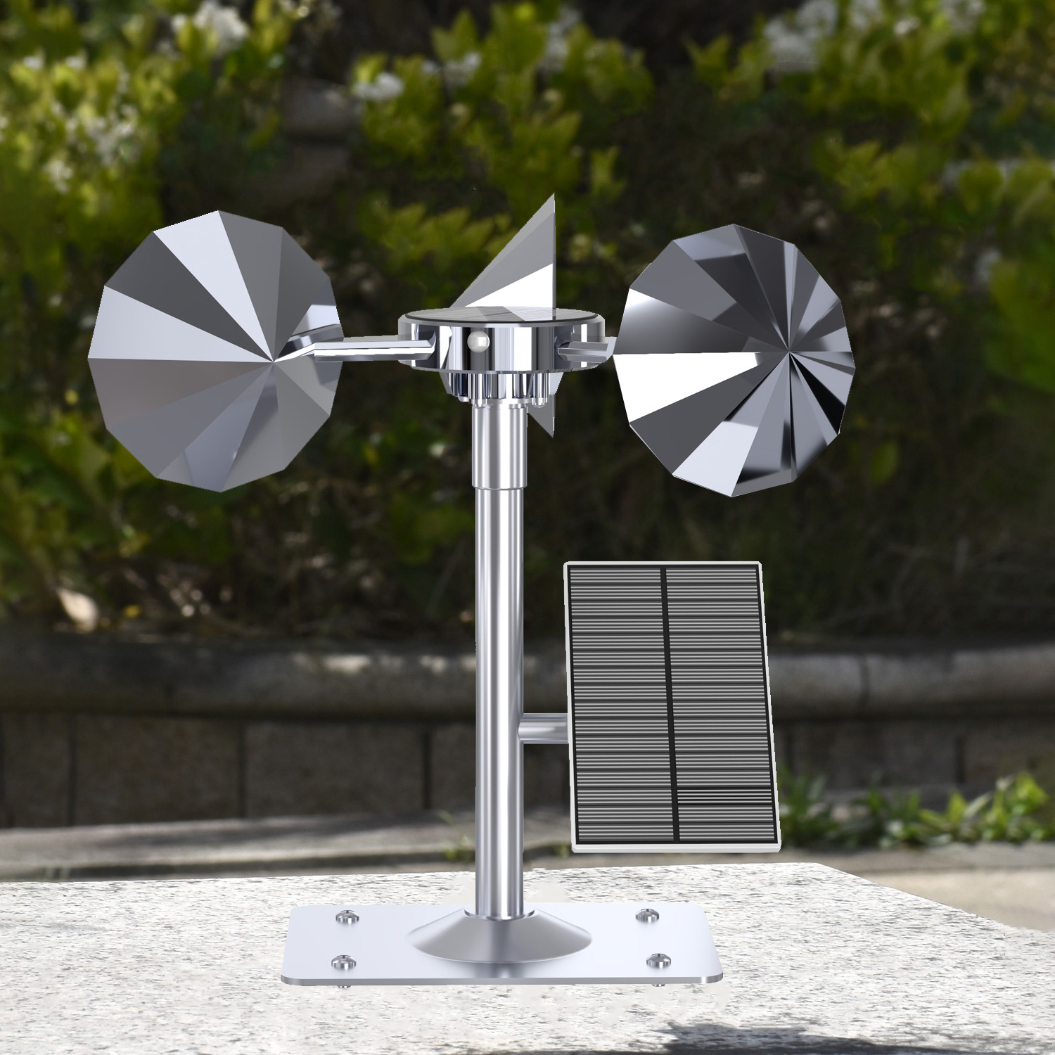 Infrared sensor drive, diamond-shaped impeller, single lever, non-adjustable, square base